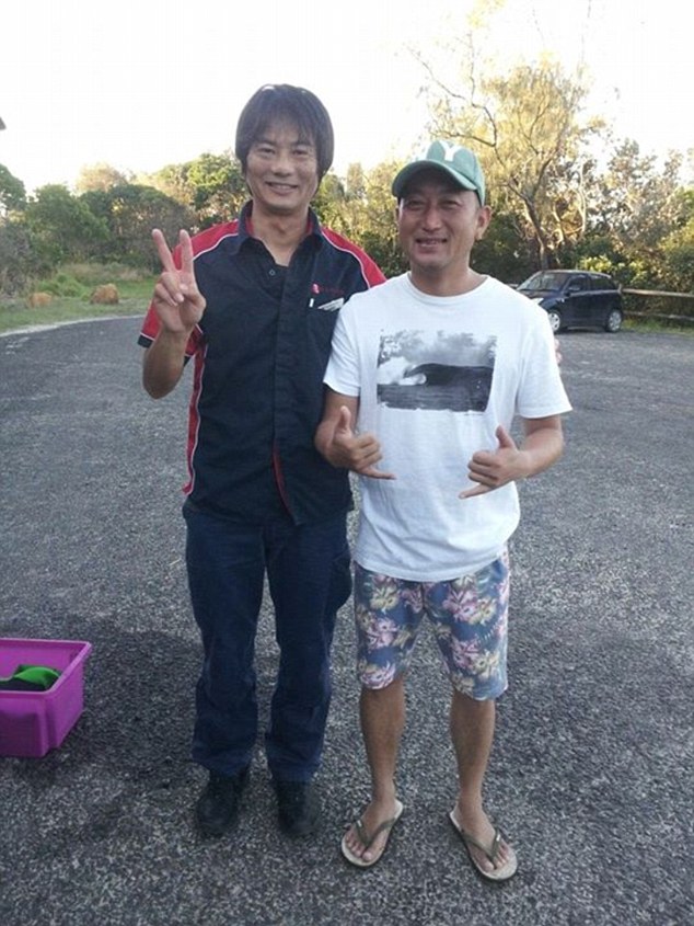 Tadashi Nakahara Pictured Left
