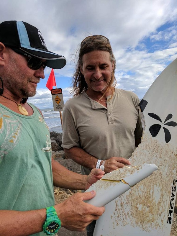 2017 shark attack bite Kauai_Hawaii_Mitch_Milan_possible_tiger_shark