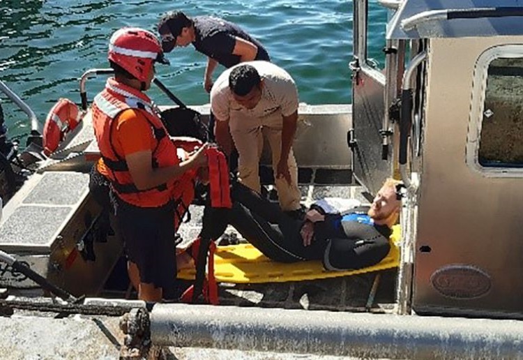 Mexico shark bite patient