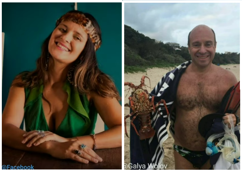 Two fatal great white shark attack victims