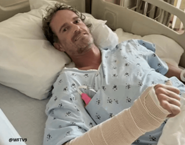 surfer bitten by shark in Florida